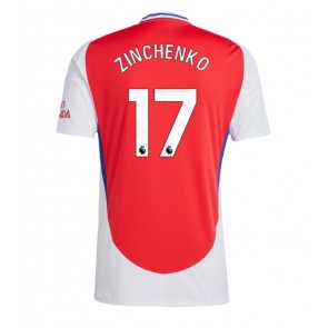 Billiga Arsenal Oleksandr Zinchenko #17 Hemmatröja 2024-25 Kortärmad